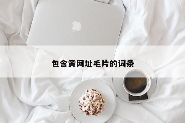 包含黄网址毛片的词条